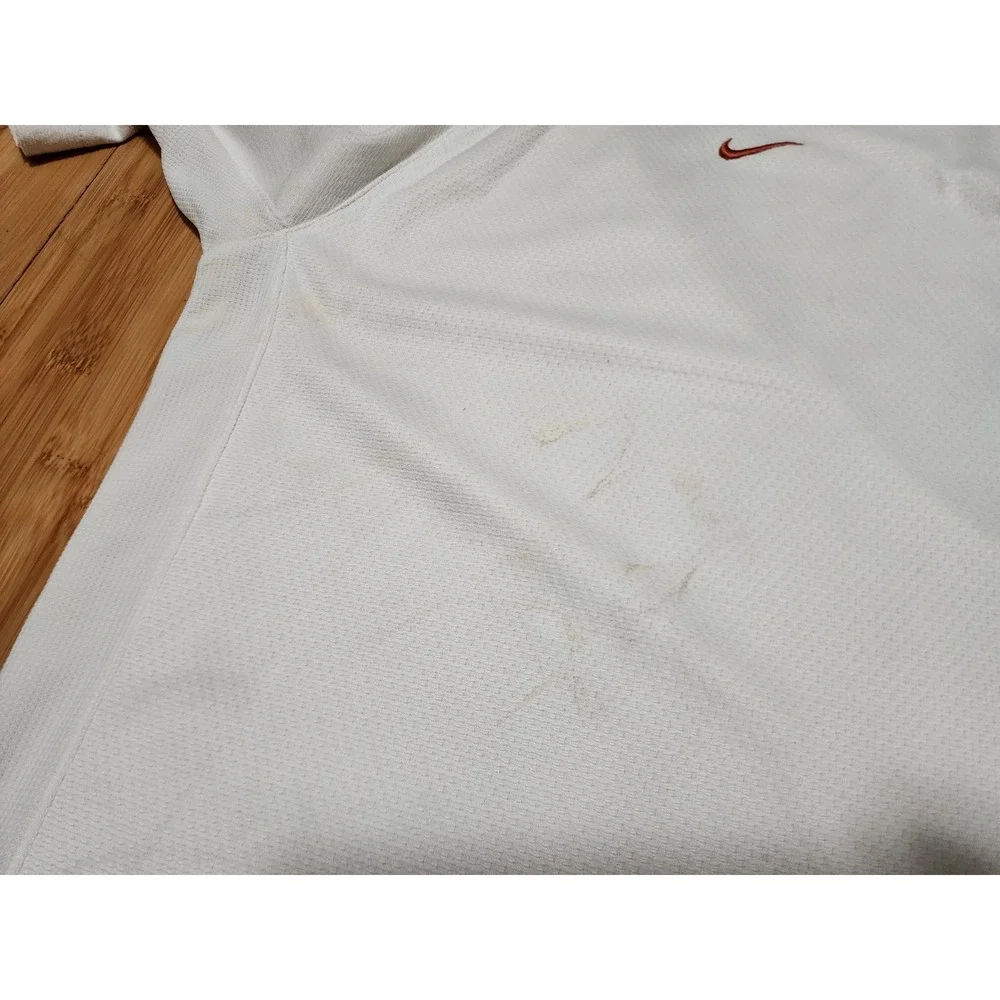 VTG 90s Nike University of Texas Longhorns Team Mens XL Polo Shirt Logo NCAA SEC
